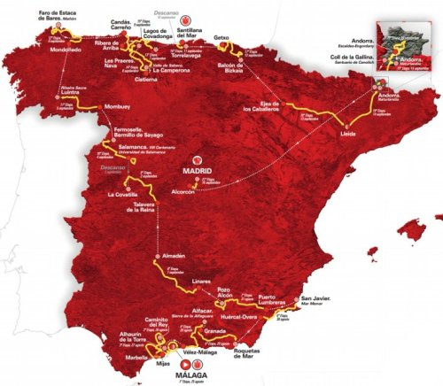 TOP cykloakce sezóny: La Vuelta 25. 8. – 16. 9.