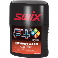 Swix Glide Wax F4 Premium Warm 100 Ml