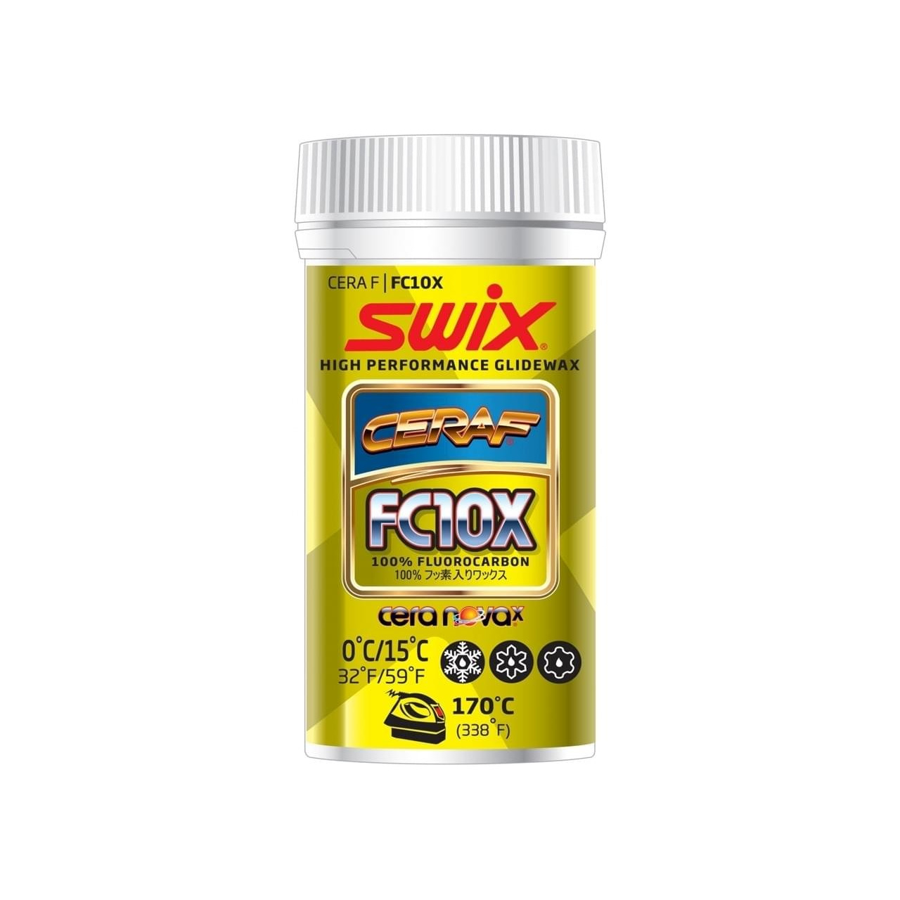 Swix Skluzný Cera F Powder FC10X 30g (0/+15) | HARFASPORT