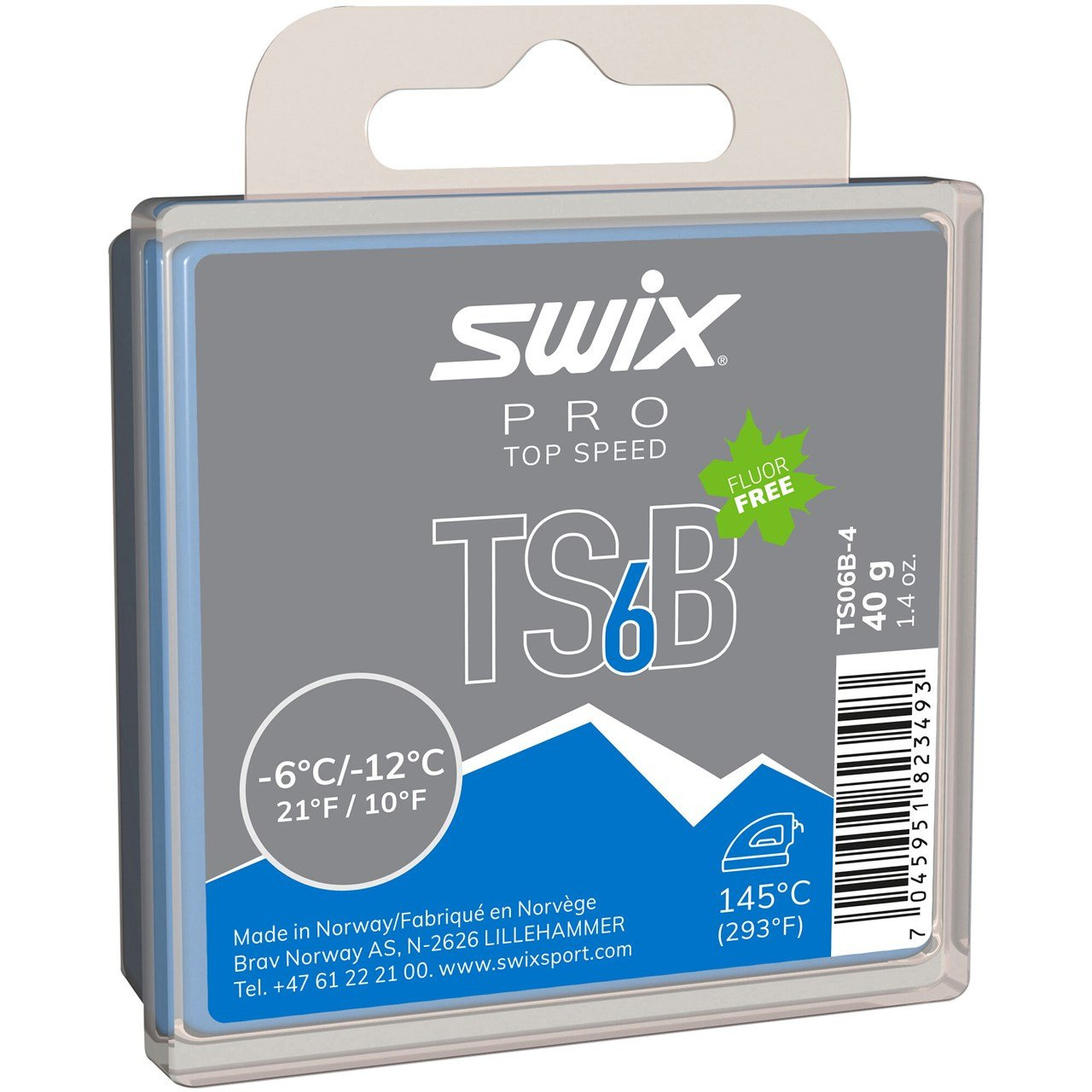 Swix Top Speed TS06B-4 (-6/-12°C) 40g
