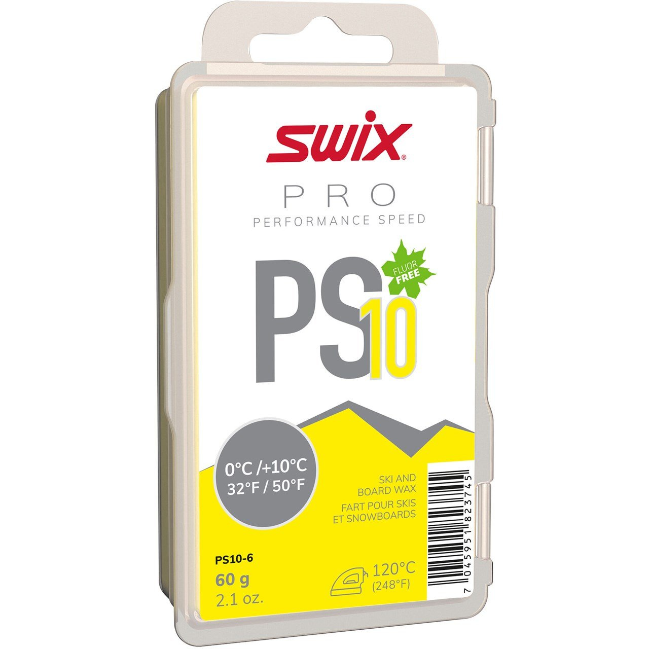 Swix Pure Speed PS10-6 (0/+10°C) 60g
